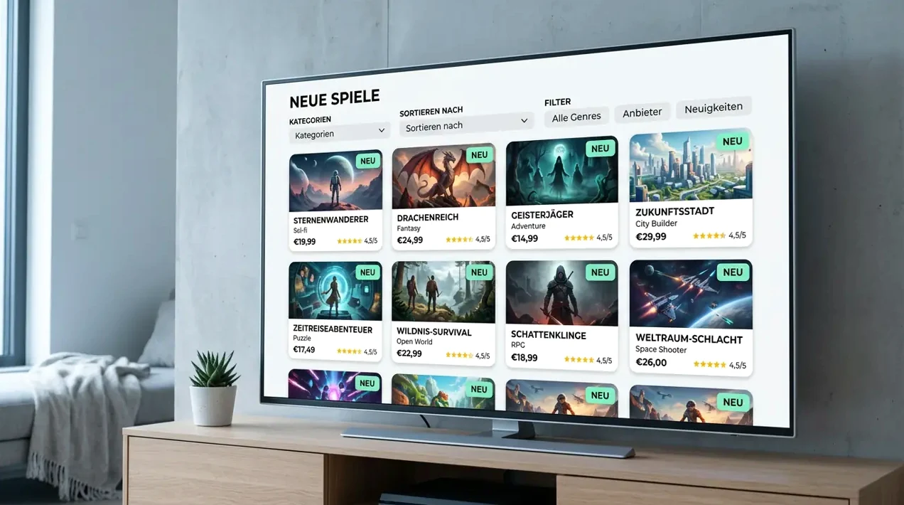 Neuheiten & Instant Games bei Vox